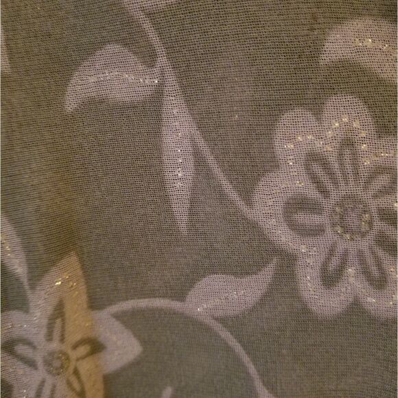 80'S DRESSY VINTAGE ENSEMBLE W/ GOLD ACCENTS - Picture 7 of 7